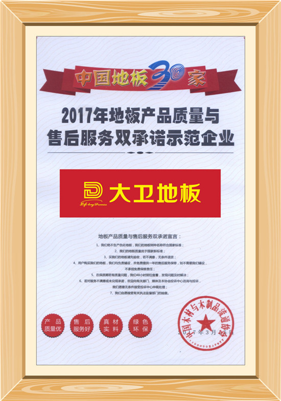 万象城(中国)地板荣获“地板产品质量与售后服务双承诺示范企业”.jpg